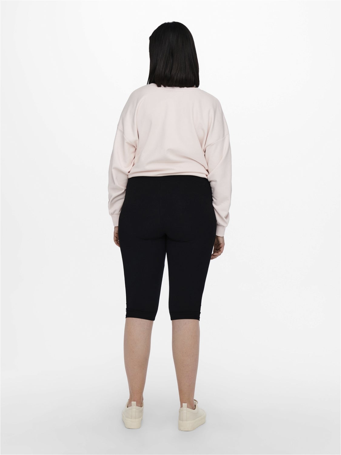 CARTIME Mittlere Taille Slim Fit Lässige Shorts Black