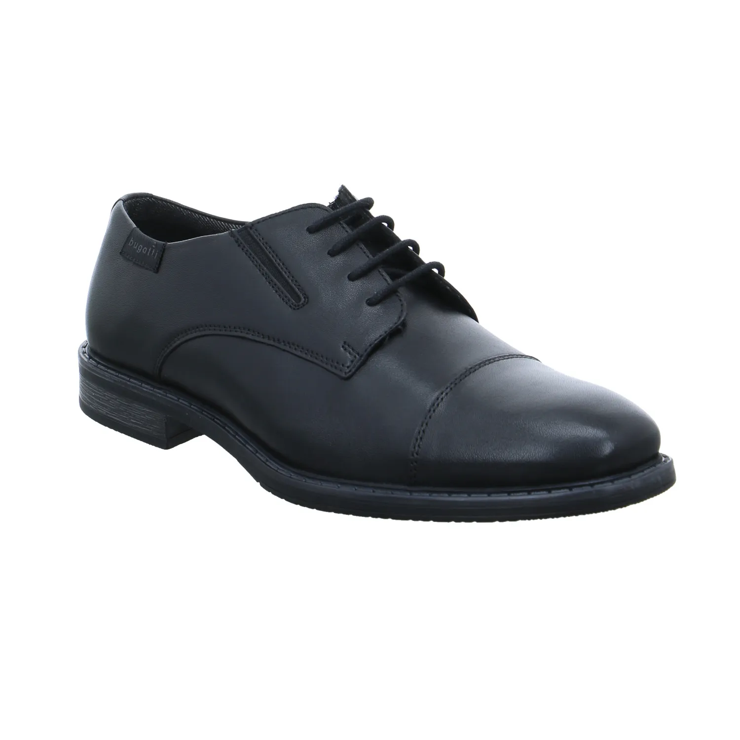 BUGATTI SHOES Halbschuh-City Schwarz Leder