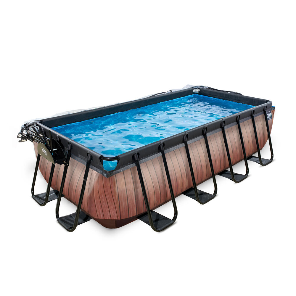 Exit Timber Met Overkapping - Zwembaden - Timber - 100x200x400 cm