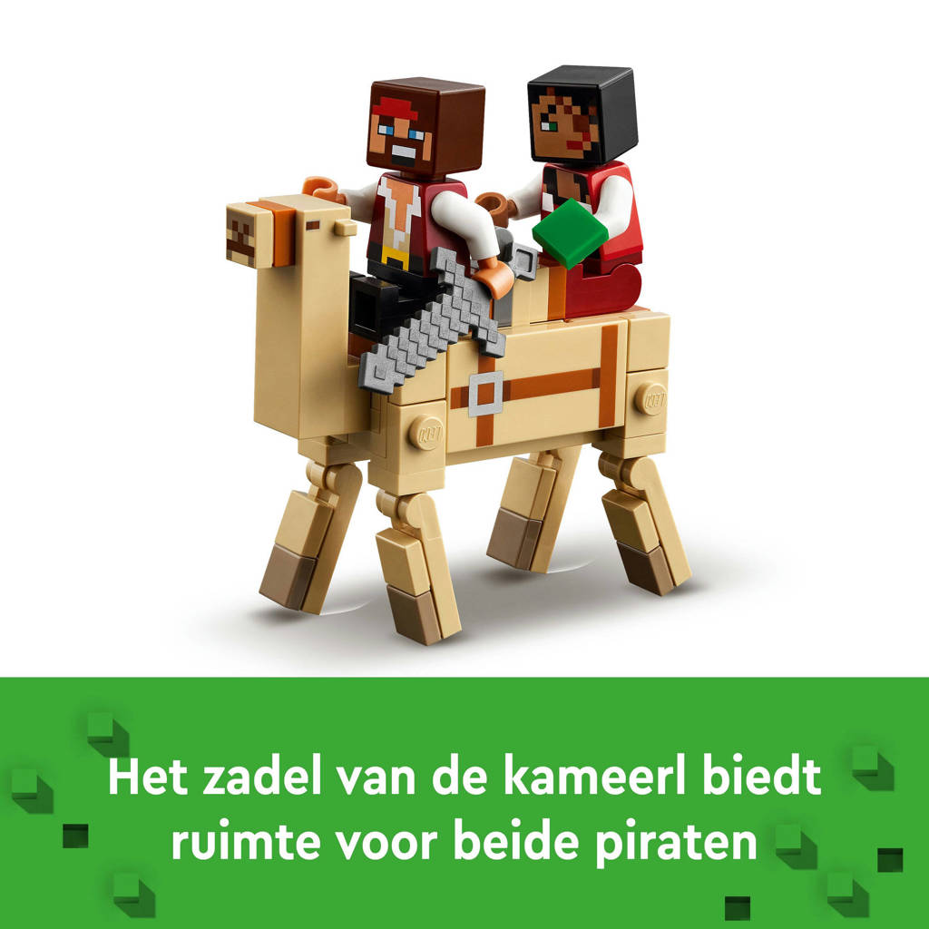 De piratenschipreis Bouwpakket voor Kinderen met Speelgoed Boot 21259