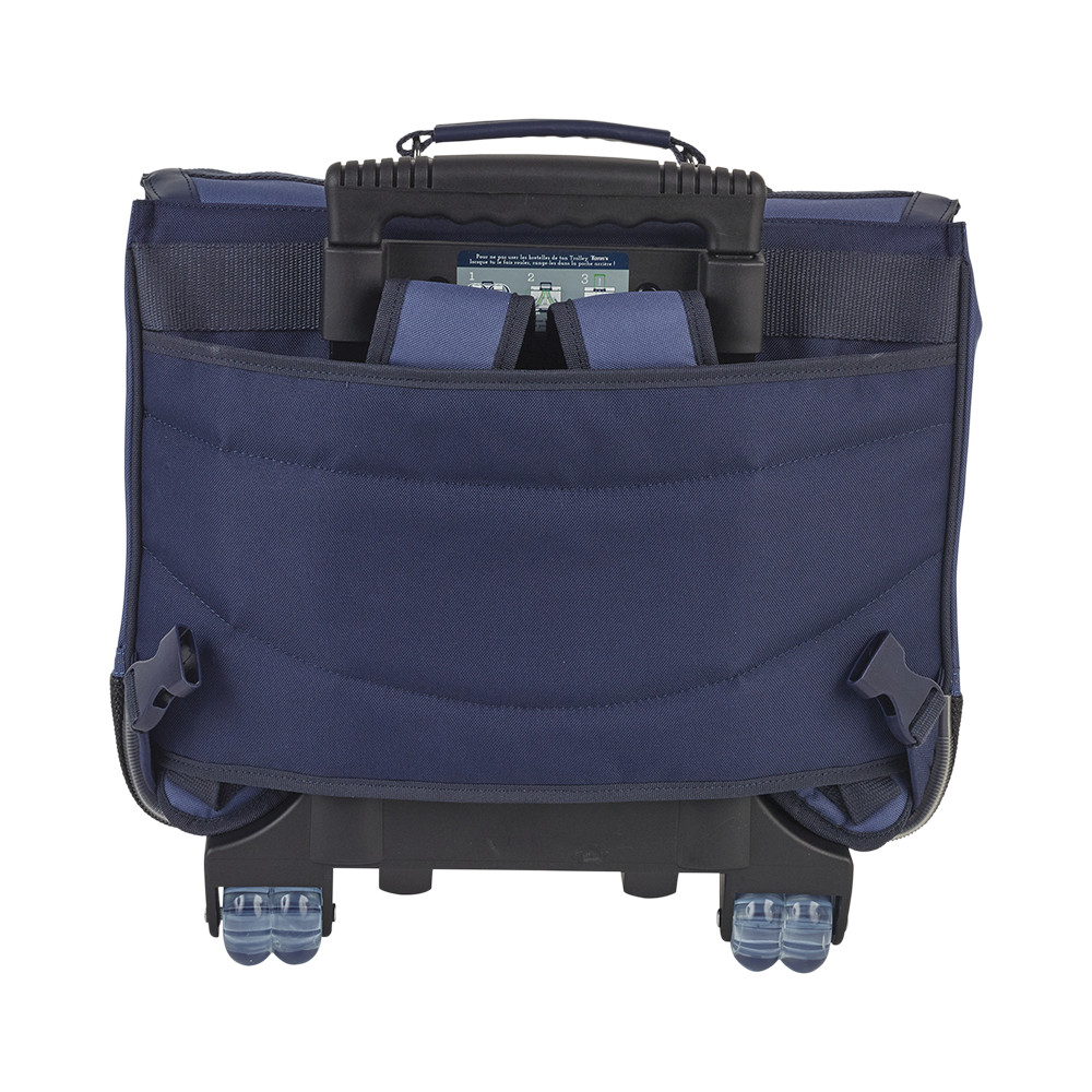 Cartable trolley Colin bleu