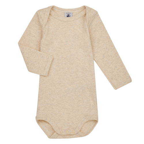 Petit Bateau - BODY US ML PASTEL PACK X3 - Bleu / Blanc / Beige