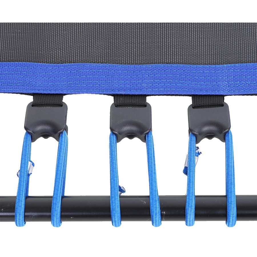 HOMCOM Fitness-Trampolin für Yoga blau