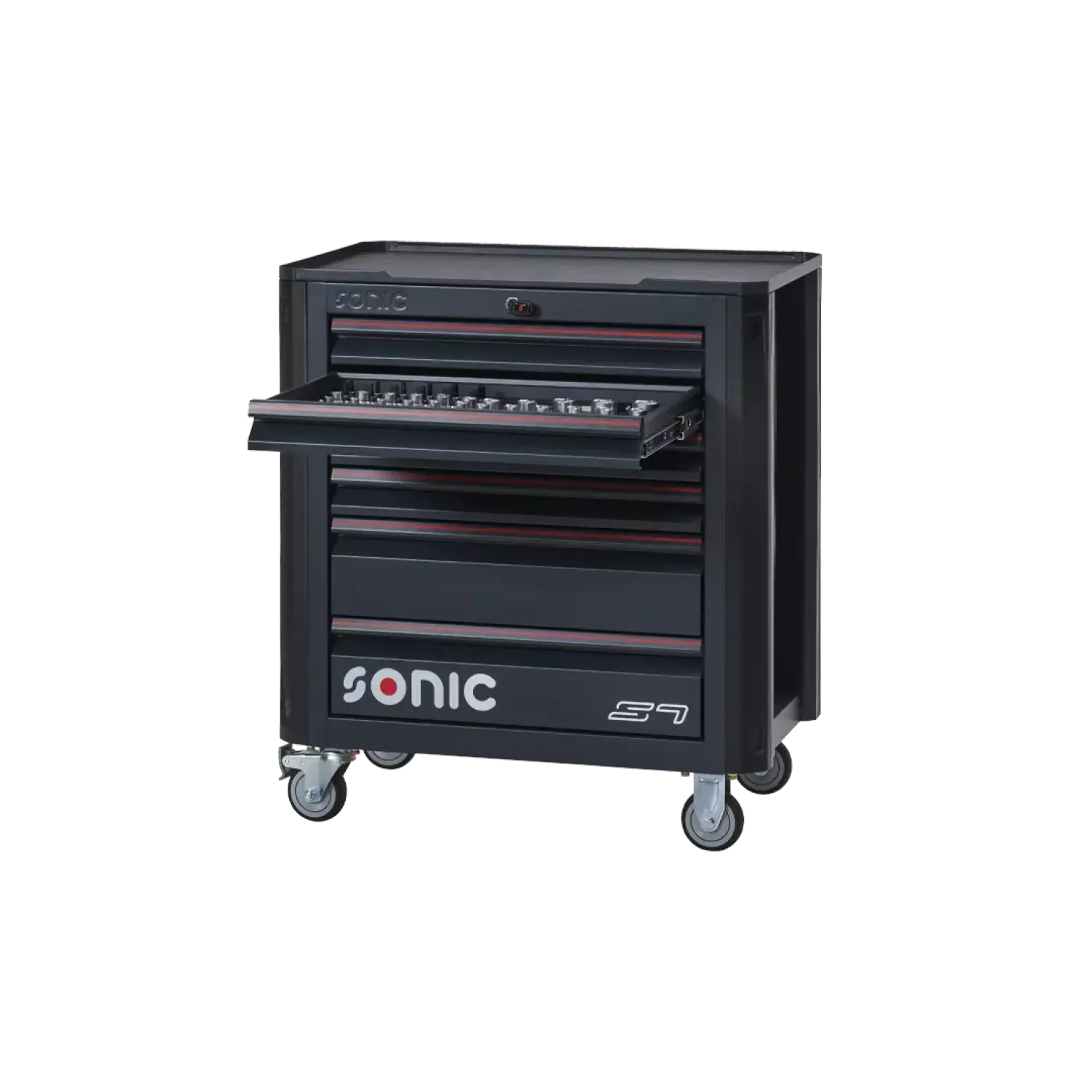 Sonic 714075 NEXT S7 Gevulde gereedschapswagen - 140 delig