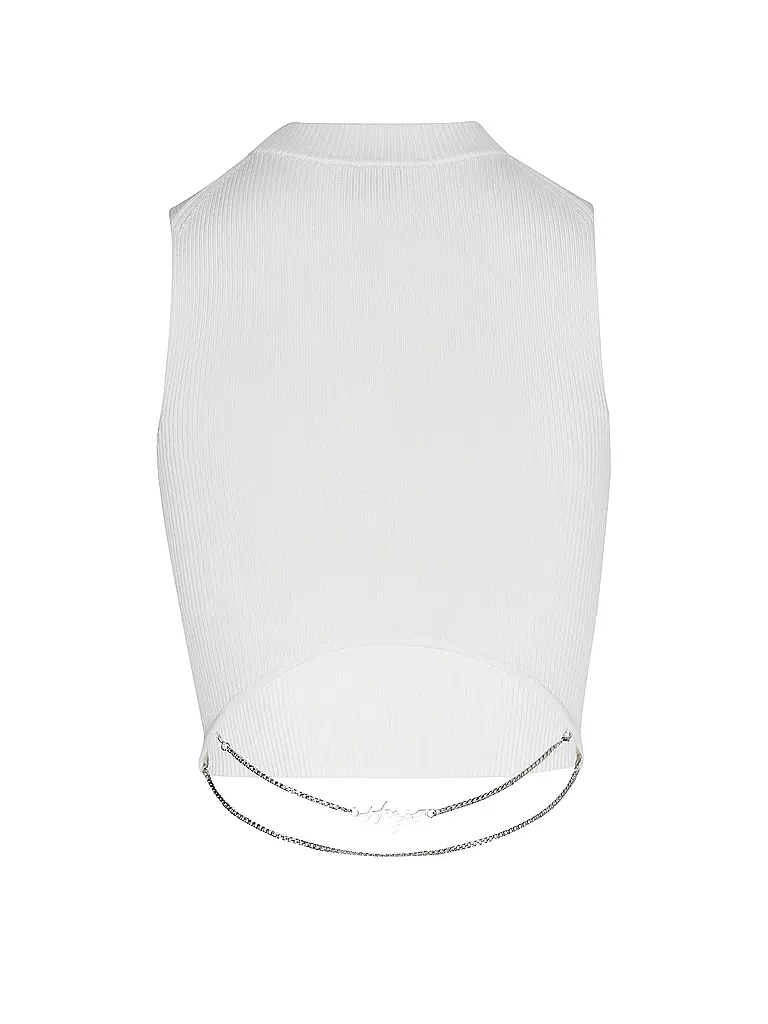 HUGO Top SEPINN weiss