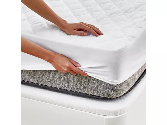 Protège-matelas matelassé respirant Aloe Vera