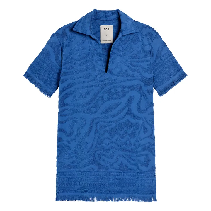 OAS Robe Aya Terry Eponge | Bleu