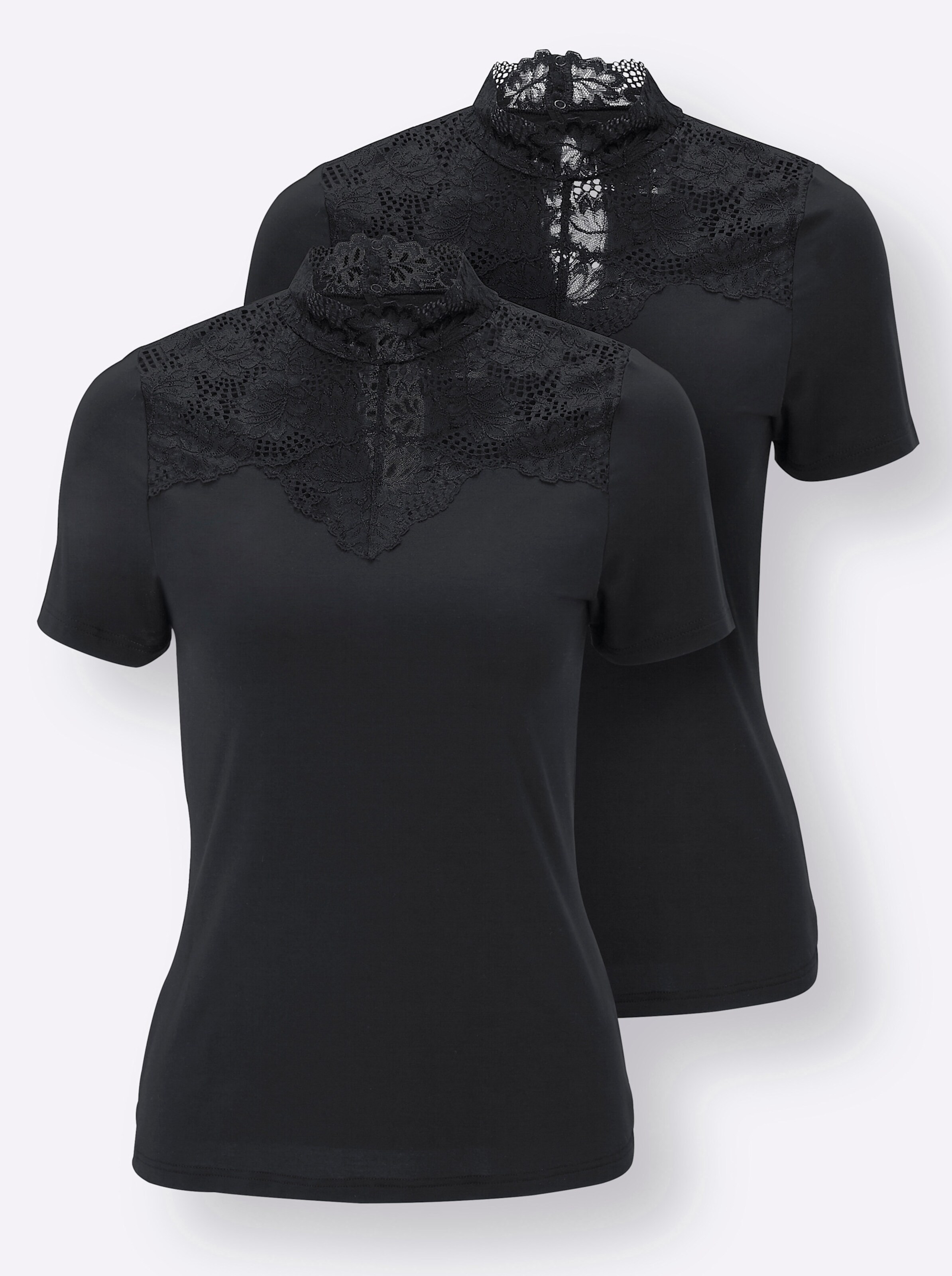 Nina von C. Blazershirt in schwarz