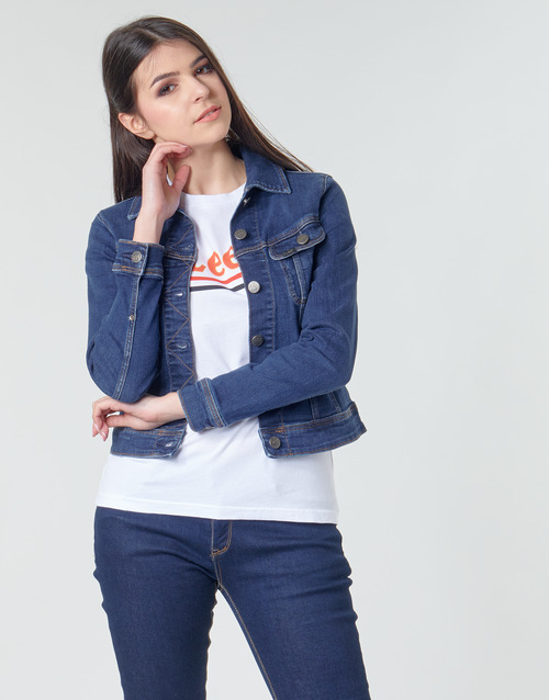 Lee - SLIM RIDER JACKET - Bleu marine
