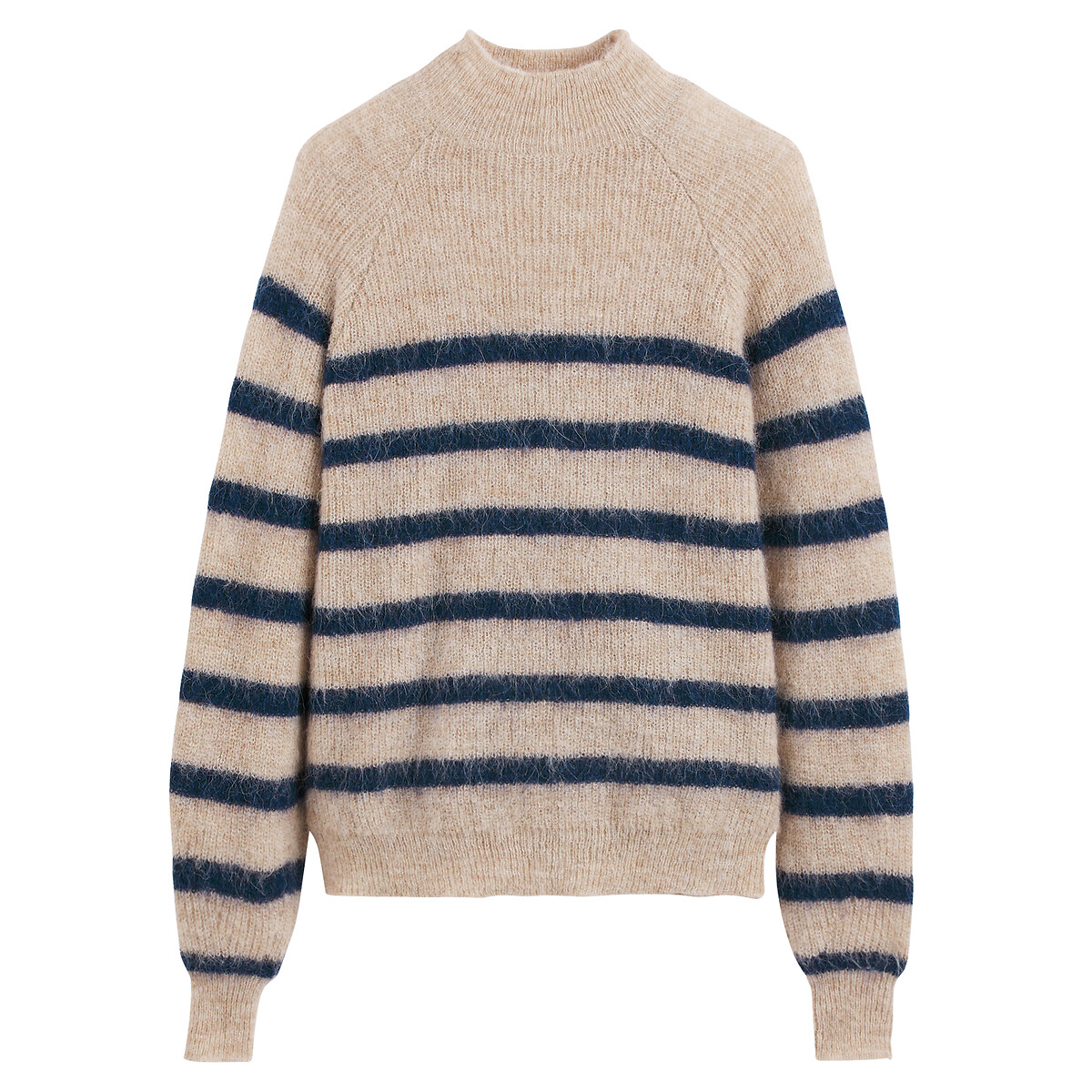 COLEÇÕES LA REDOUTE<br>Gestreepte trui em alpaca mista Signature ARISTIDE