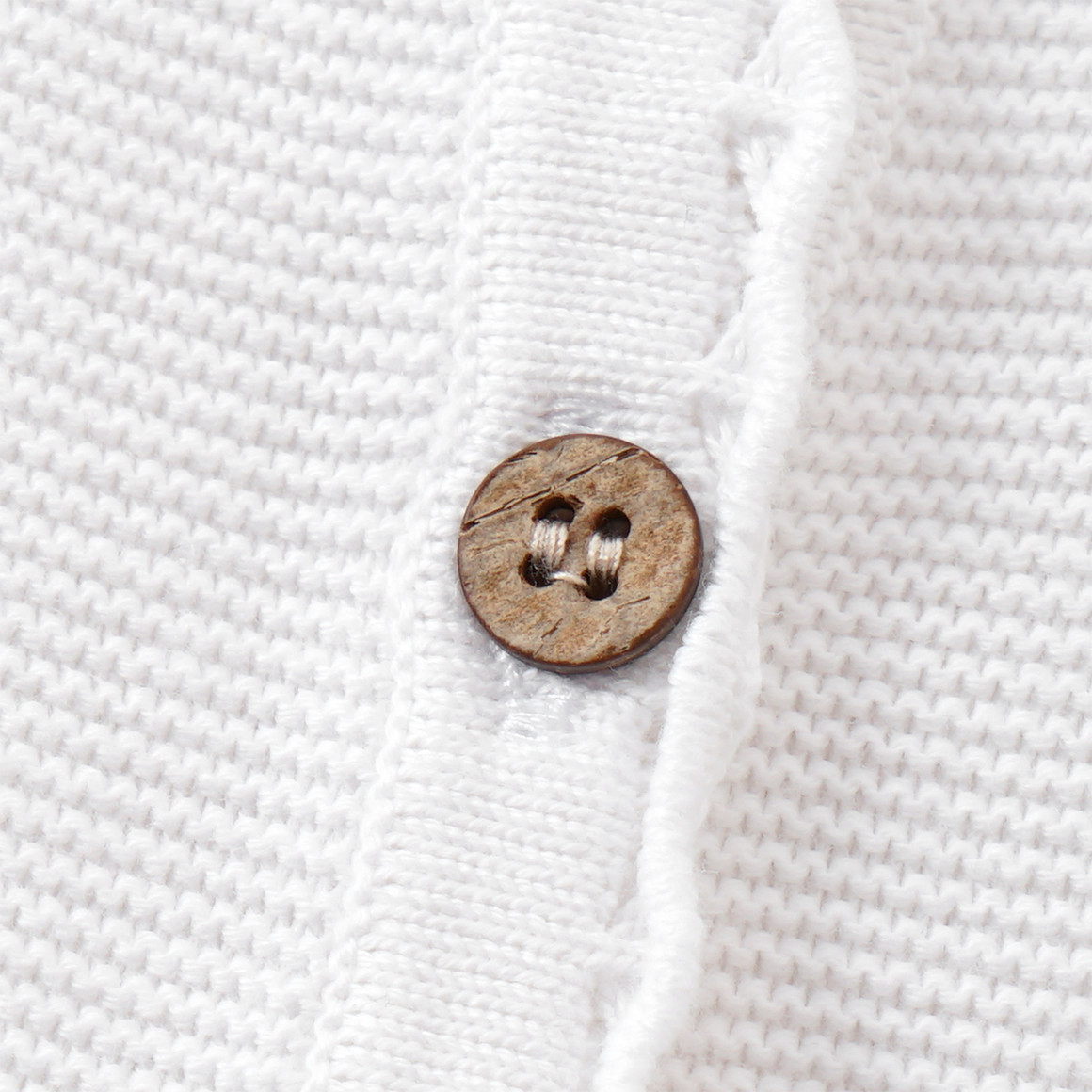 Topomini Baby Strickjacke mit Stickerei weiss