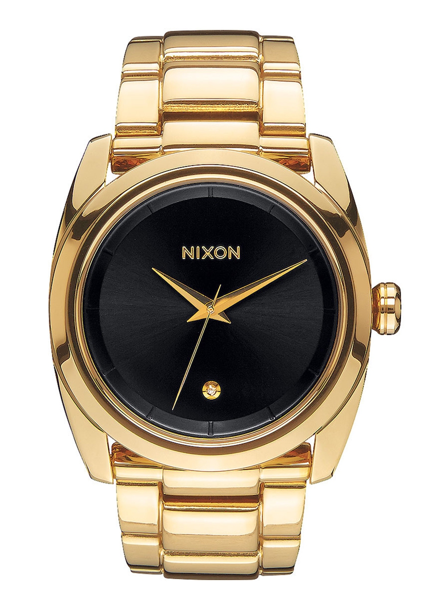 Nixon The Queenpin All Gold / Black Damenuhr A935510