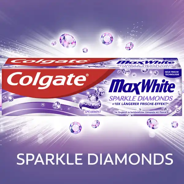 Max White Sparkle Diamonds Zahnpasta Spearmint