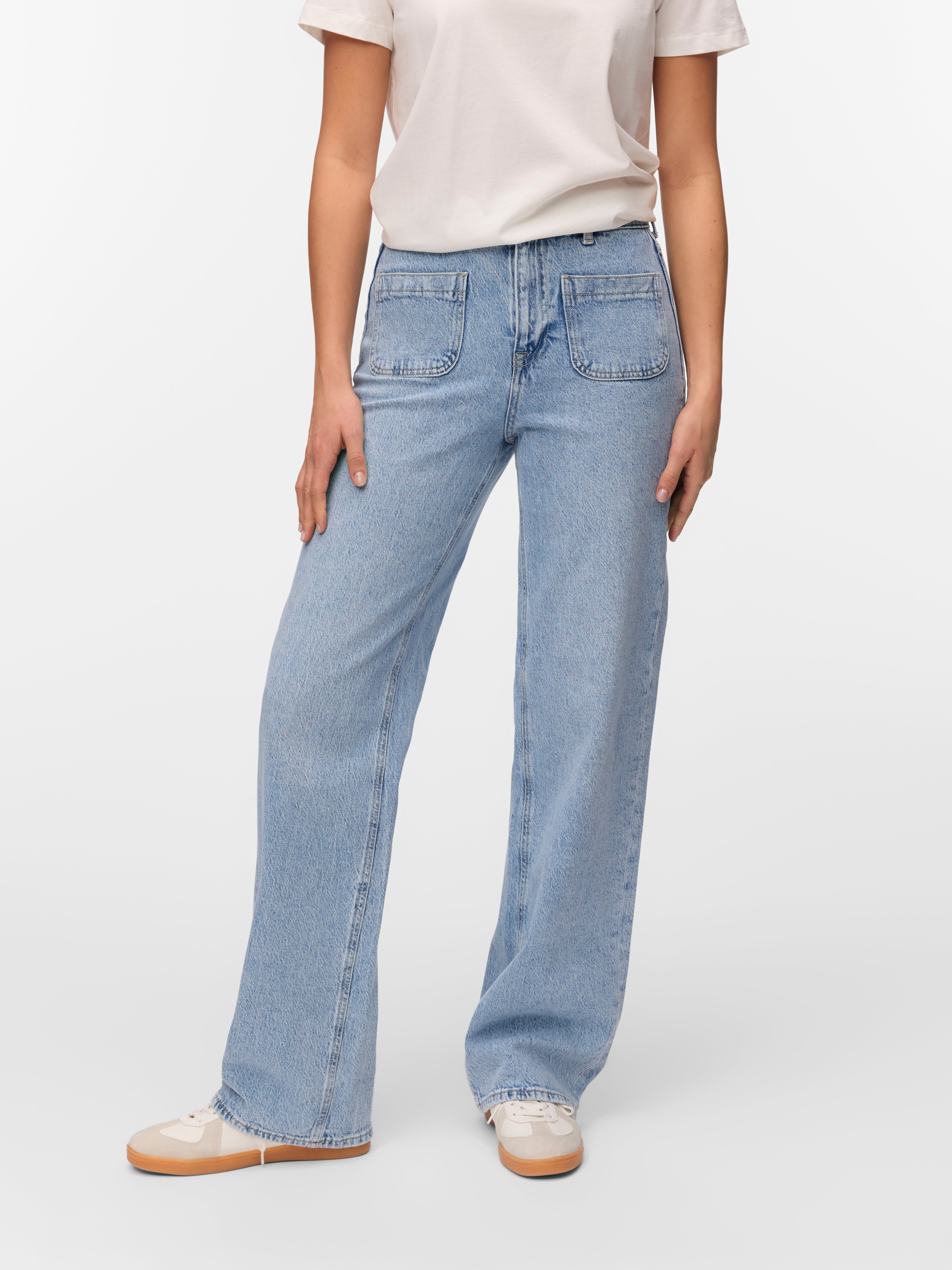 VMTESSA High rise Wide leg fit Jeans