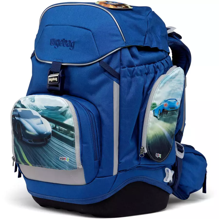 Ergobag Zubehör Pack  Cubo light Zippies - Zip-Set 3tlg. Autos