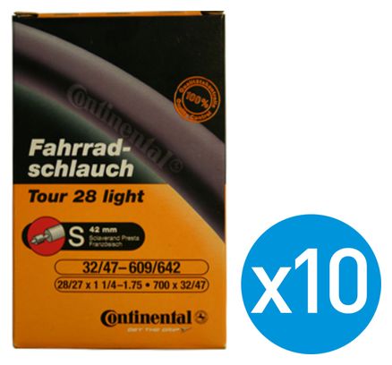 CONTINENTAL Chambre à air Butyl RACE 28 / 700 x 18/25C Valve 42mm