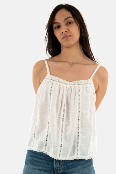 débardeurs superdry studios ibiza cami 96c new chalk