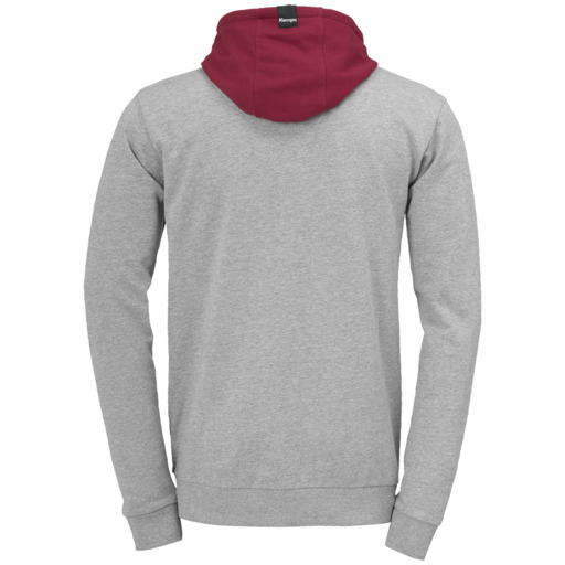 Jaqueta Core 2.0 Hood Gris Oscuro Mezcla/rojo O Kempa