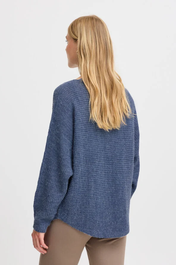 Fransa FRERETTA PU 3 Vintage indigo melange