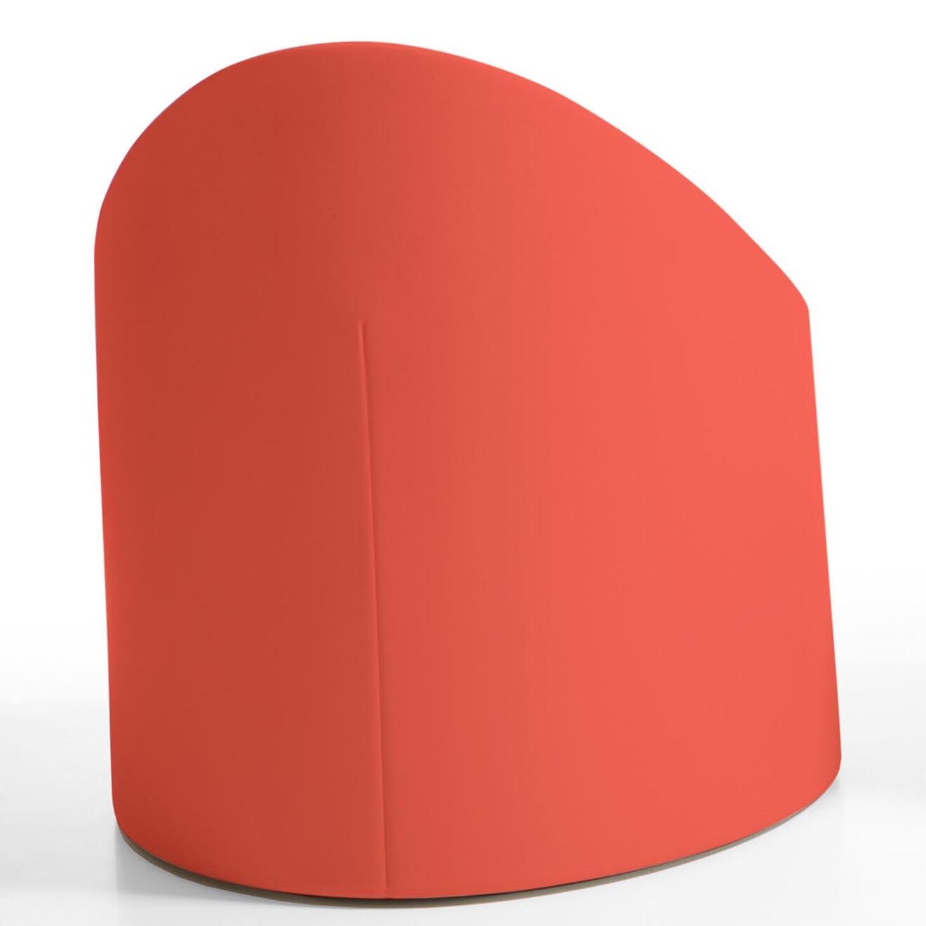 Serralunga Fauteuil Bay Design par Raffaella Mangiarotti corail - 65x70x65 cm