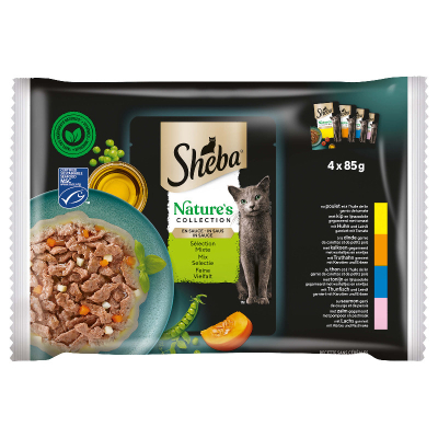 Sheba Katzenfutter Nature's Collection in Sauce 4x85g