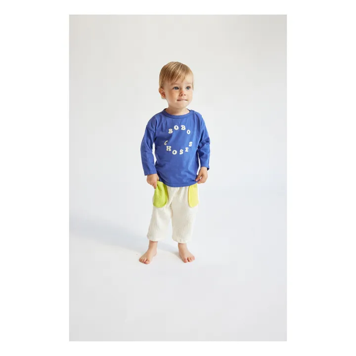 Bobo Choses T-Shirt Coton Bio Circle | Bleu marine