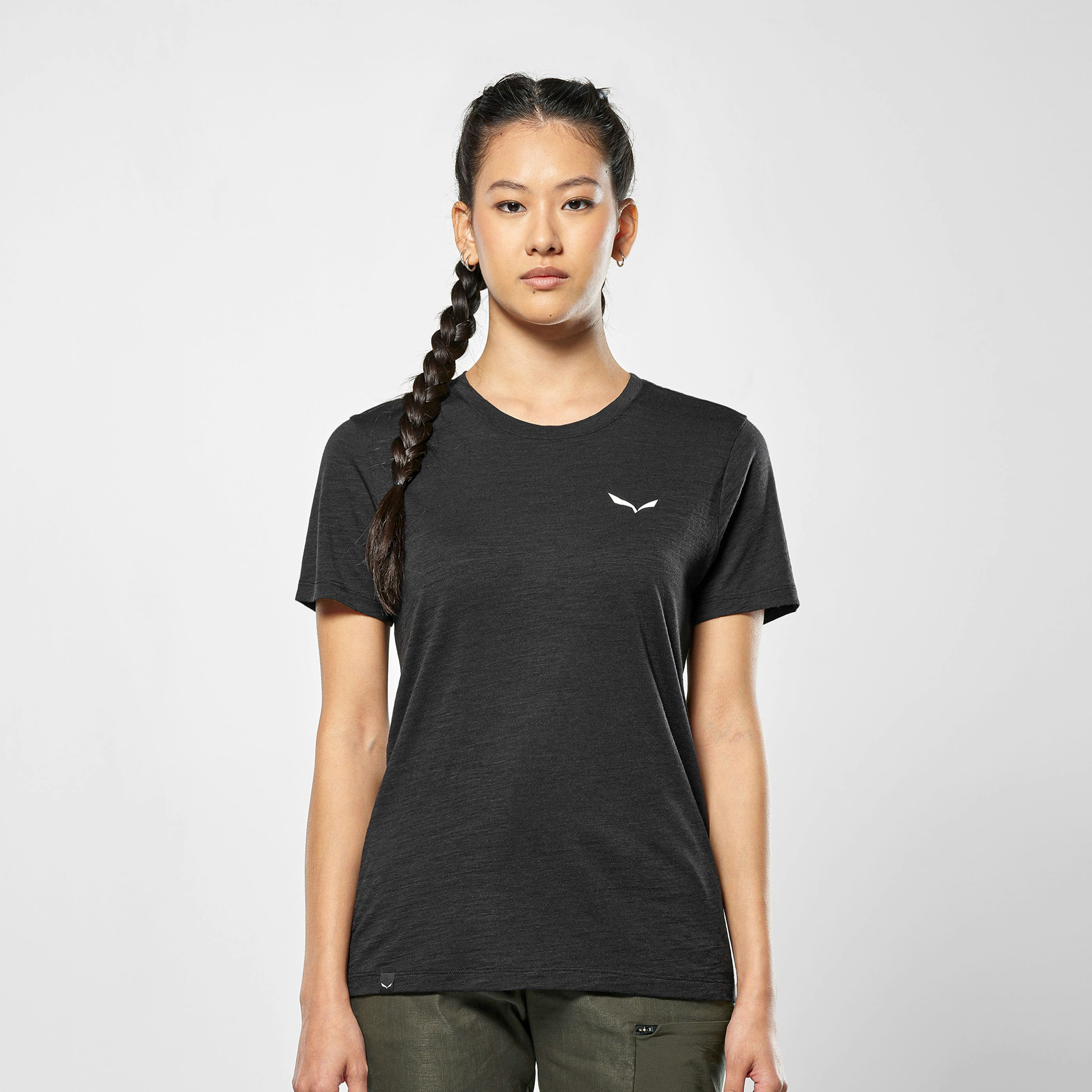 Eagle Minilogo Merino T-Shirt Damen
