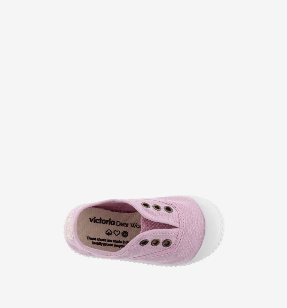 1915 INGLESA TENNIS TOILE DREC® ÉLASTIQUE Baskets en toile avec élastique pour enfant PETALO