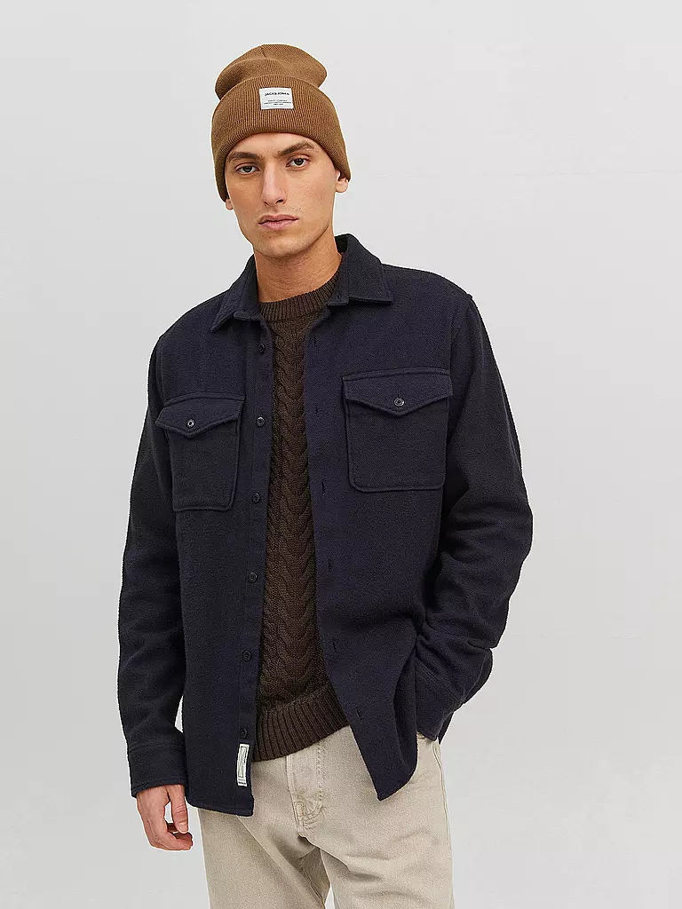 JACK & JONES Mütze - Haube JACLONG hellbraun
