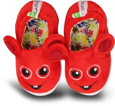 Babblarna Bobbo Slippers, Rød