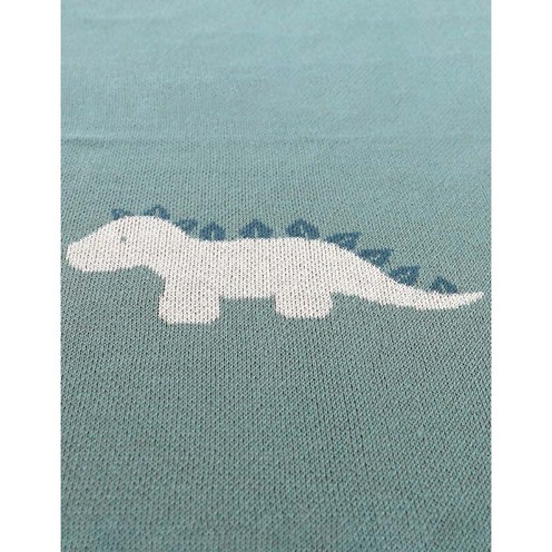 Couverture tricot 75x100 cm bio Tiga Stegi & Ops - NOUKIE 'S