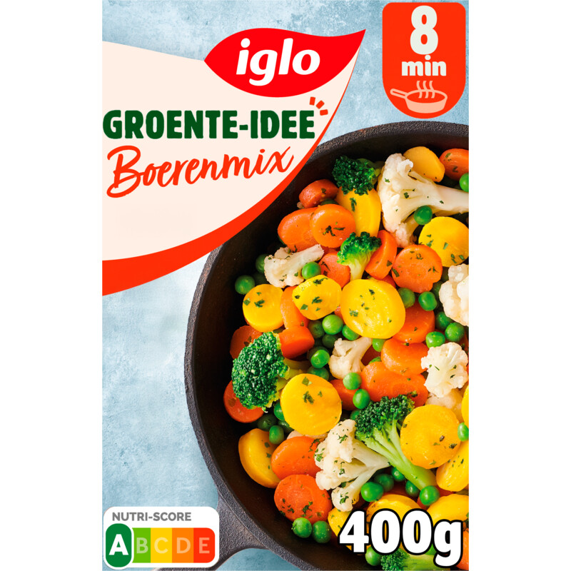 Iglo Roerbak groente idee boerenmix