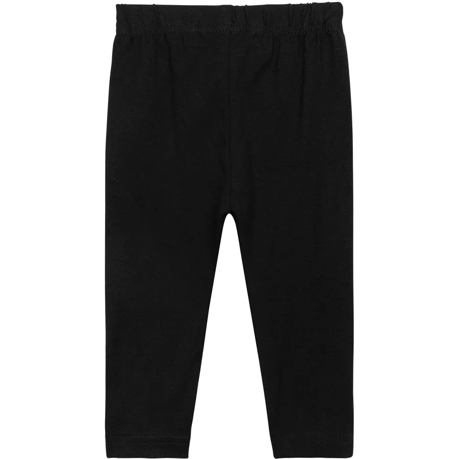 MINOTI T-Shirt und Leggings im Set CremeweißSchwarz
