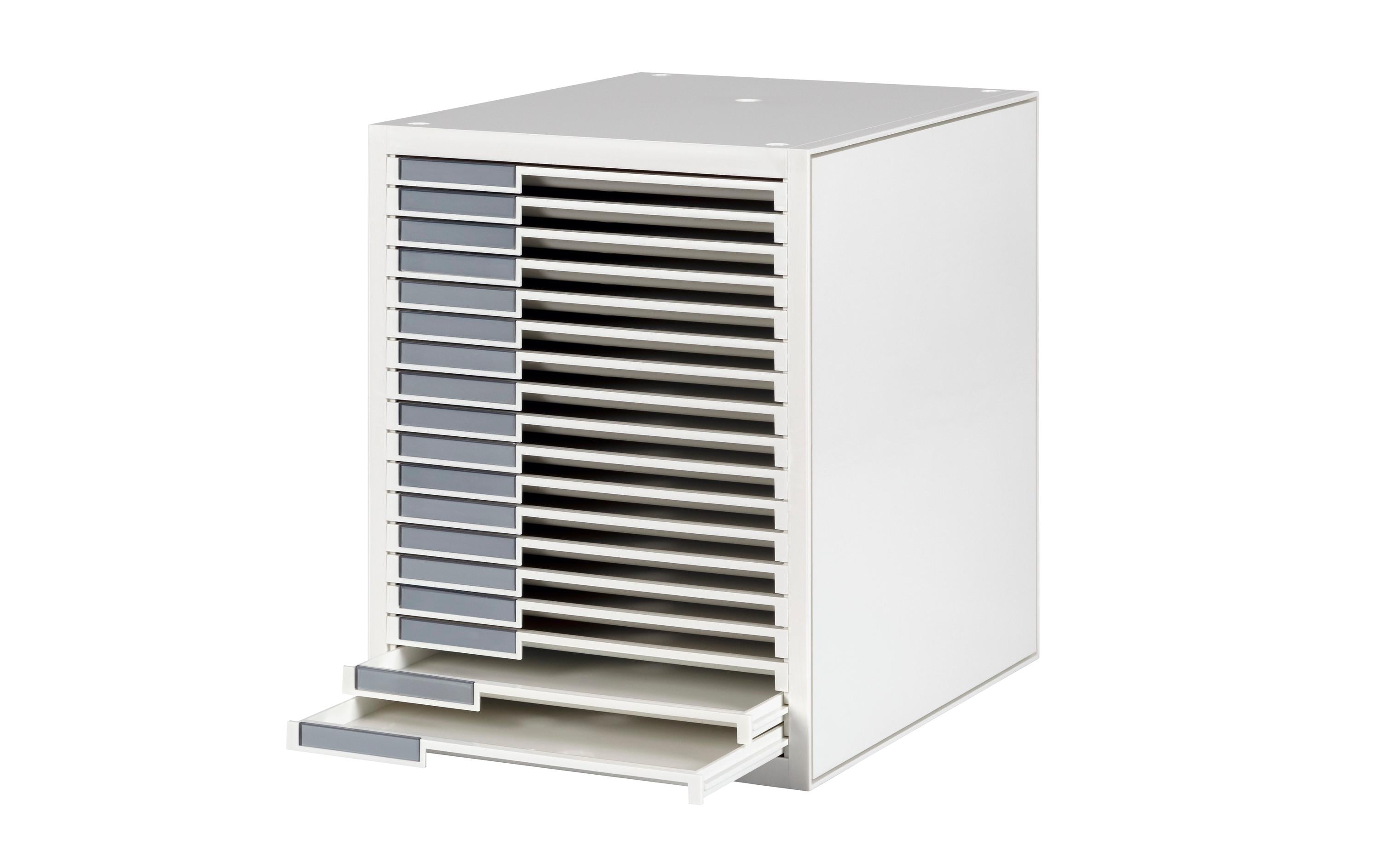 Schubladenbox Styrokay 18 Schubladen<br>Box für wichtige Dokumente