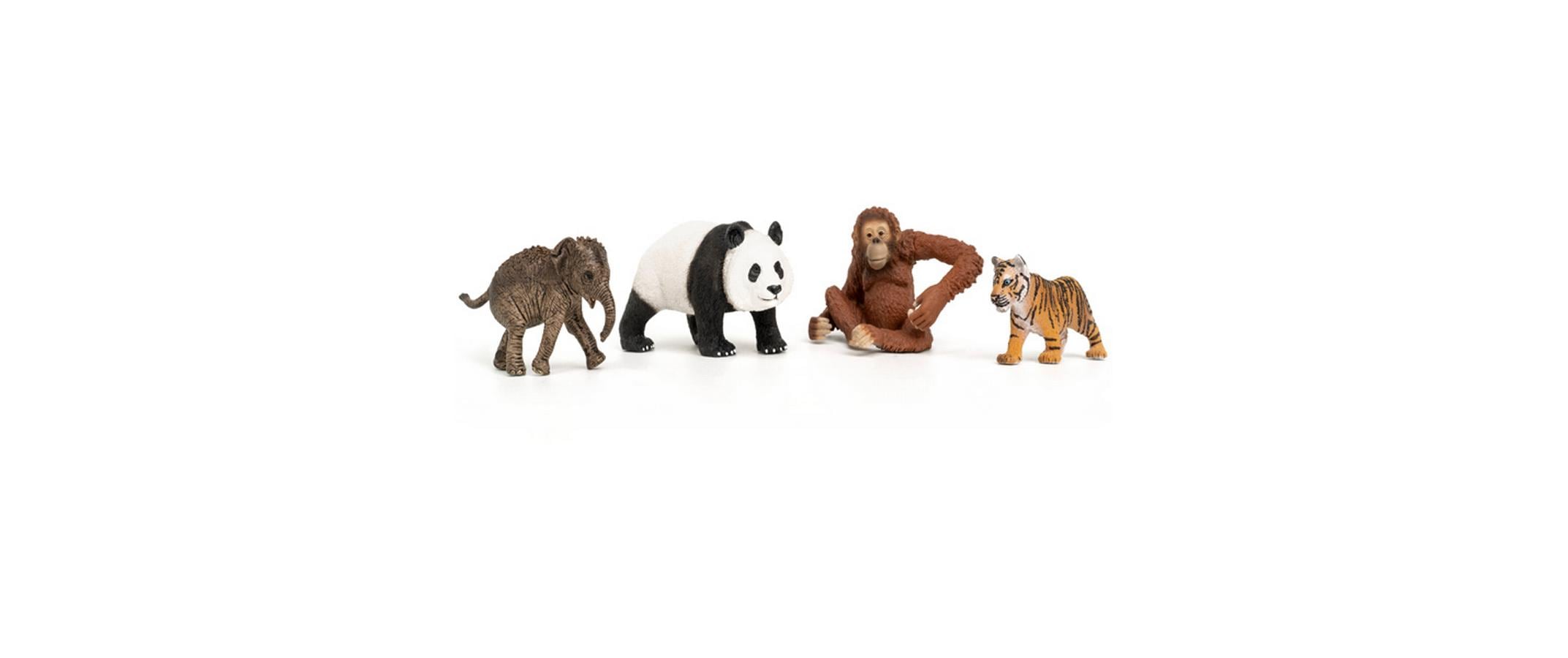 Spielfigurenset Wild Life «Asien» Starter-SetSpielzeug-Tierfiguren