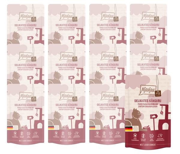 MjAMjAM® Nassfutter für Katzen Quetschie,