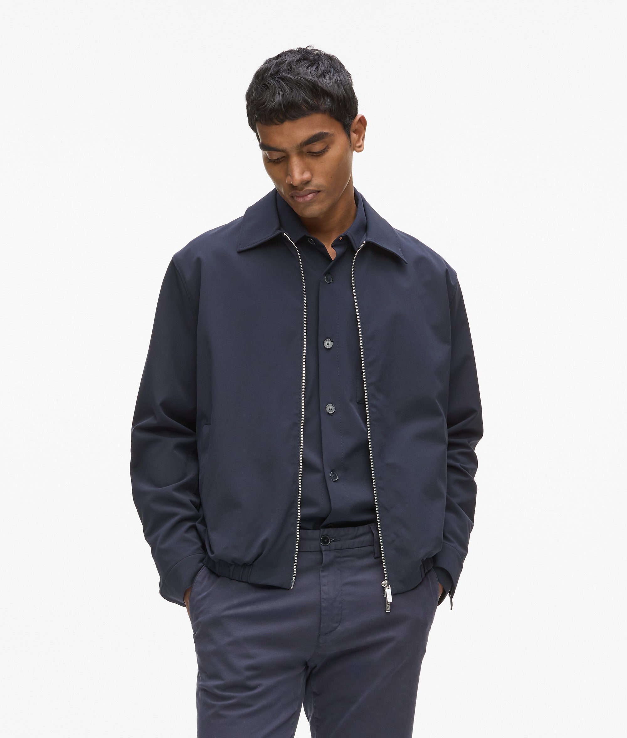 Blousonjas met ritssluiting
