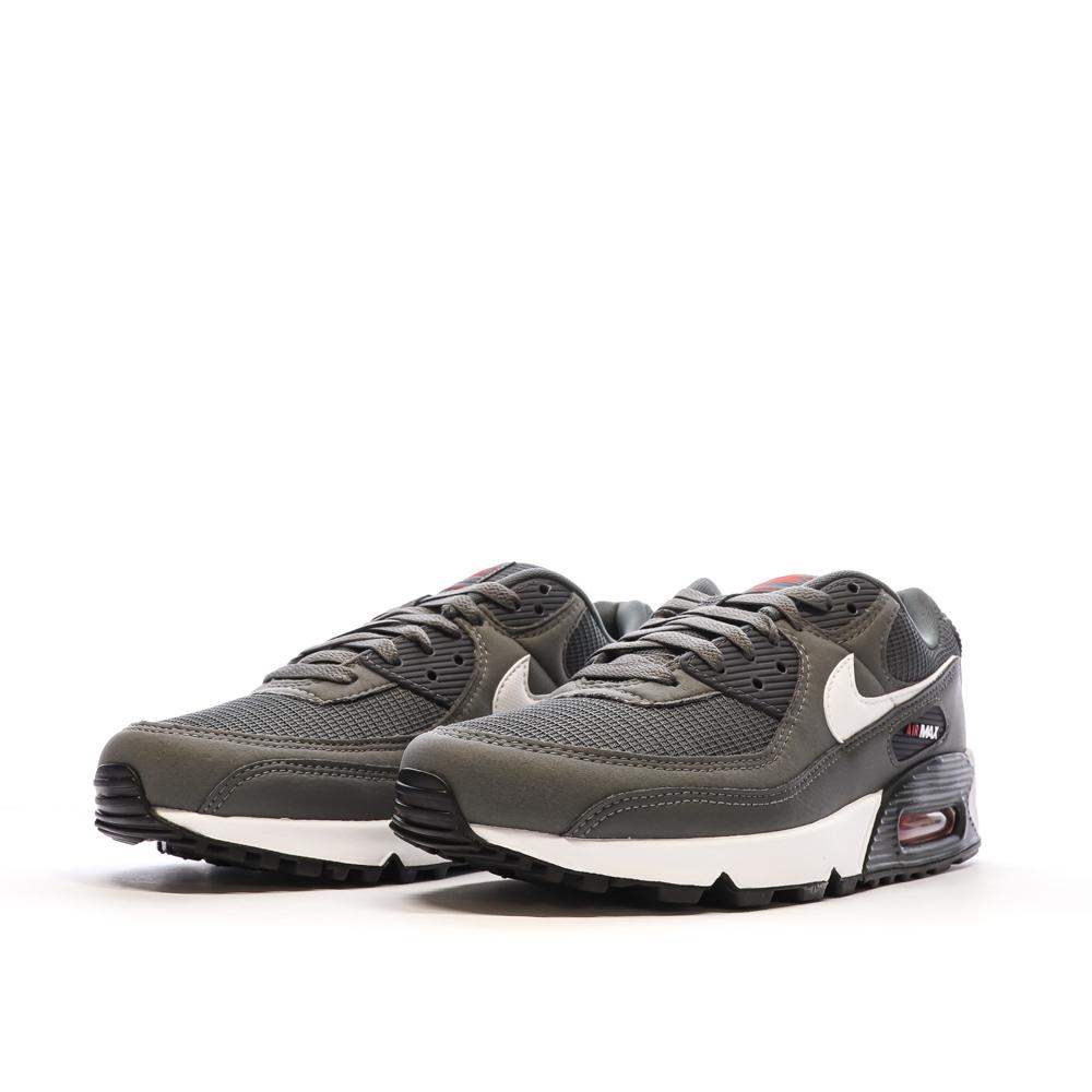 Nike Baskets Grises Homme Nike Air Max 90