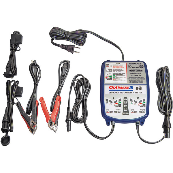 TecMate - Chargeur de batterie Optimate 3 TM450