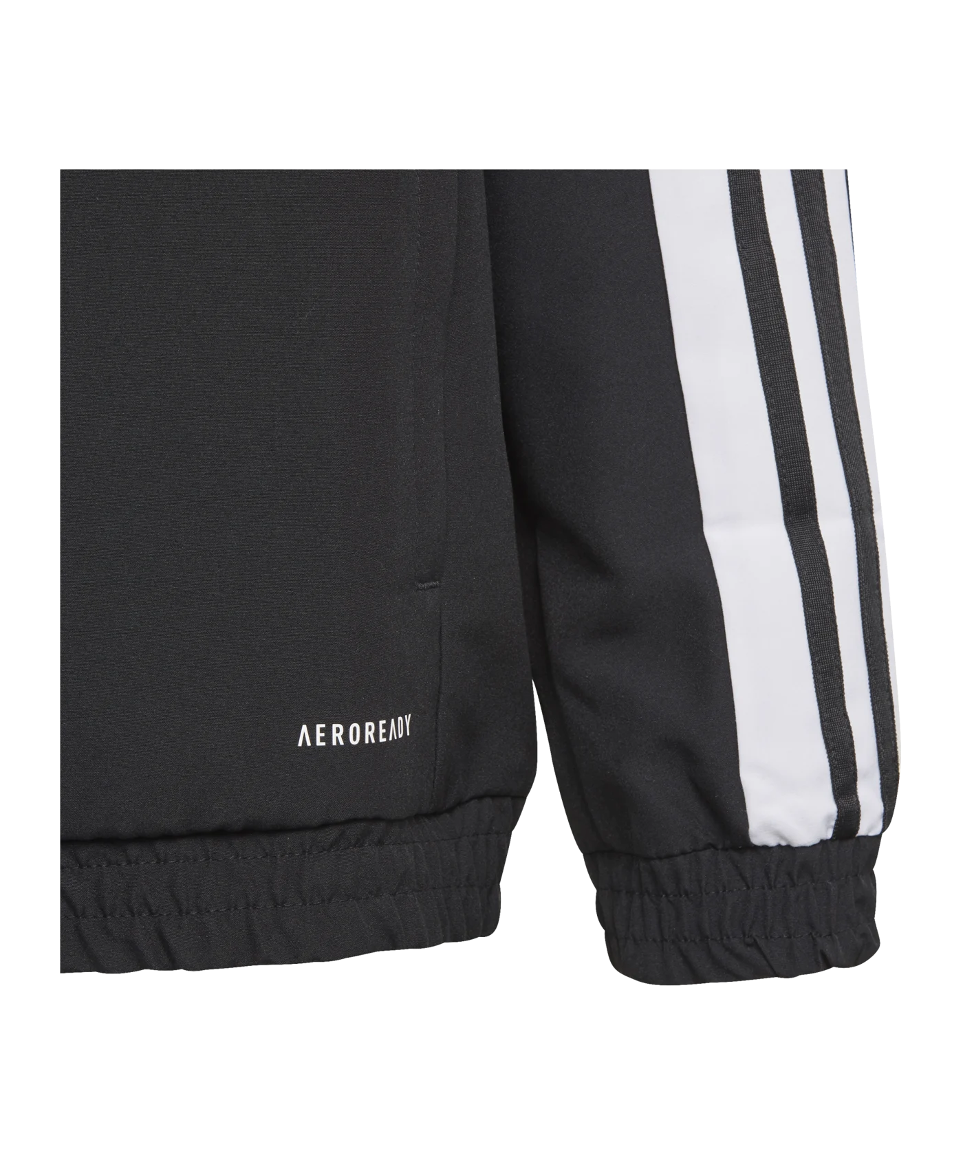 adidas Squadra 21 Präsentationsjacke Kids Schwarz Weiss