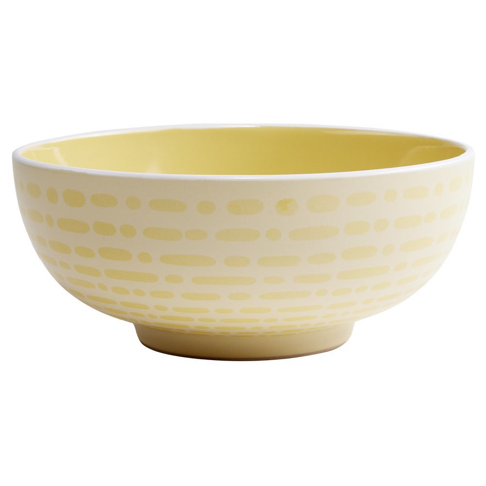 Saladier faïence à motifs Ø20xH8,5cm