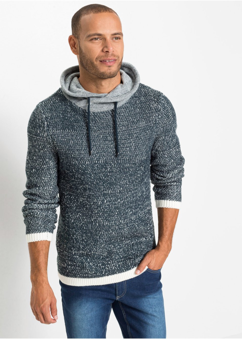 Pull à col châle