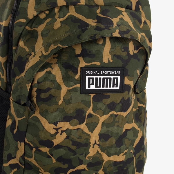 Puma Academy rugzak groen met camouflage print