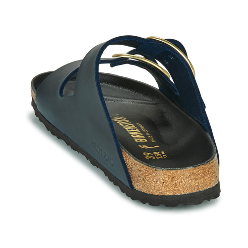 Birkenstock - ARIZONA BIG BUCKLE LEATHER - Bleu Marine
