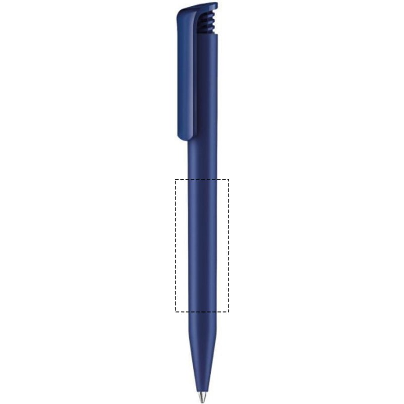 Stylo bille Senator Super Hit Matt rétractable publicitaire pointe 1 mm - écriture moyenne - marquage 1 couleur