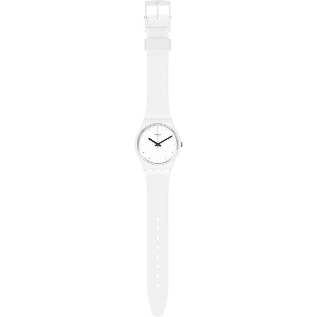 Swatch Original 41 Biosourced Think Time White