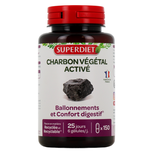 Super Diet Charbon Végétal Activé