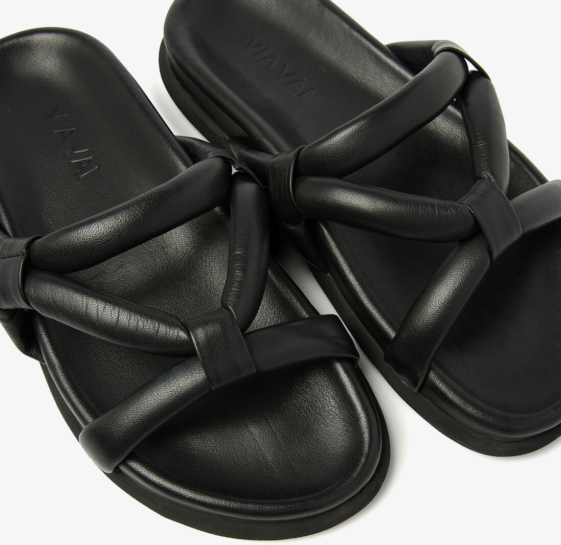 VIA VAI zwarte via vai slippers candy lia