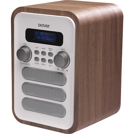 Denver DAB-48 DAB+/FM radio - hvid