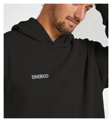 Sweat à Capuche Unisexe Dharco Noir